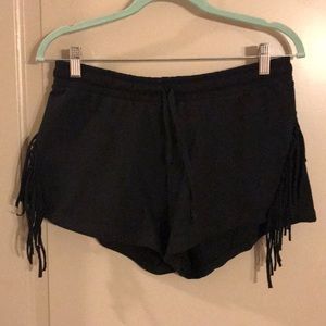 Kittenish All Over Fringe Shorts